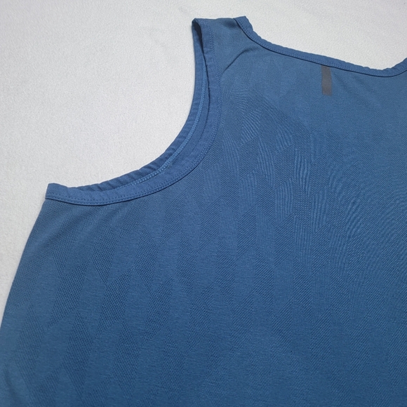 Frank & Oak State Concepts Athletic Tank Top Men's Size XL Blue Sleeveless - Picture 3 of 7